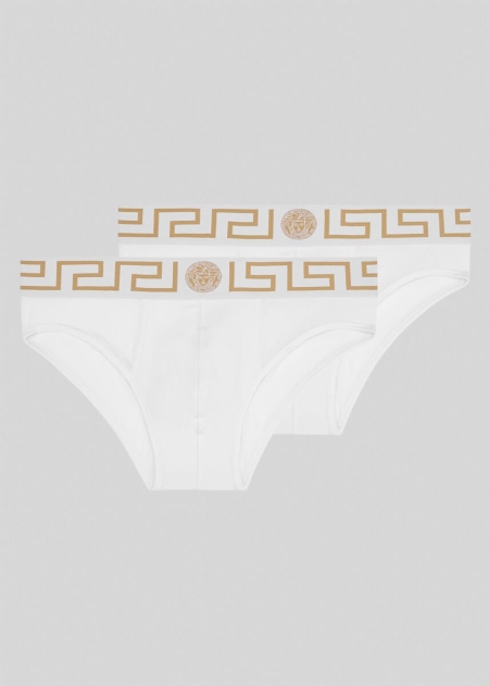 Versace Greca Border Bi-Pack Kalsonger Herr - 237918LXK